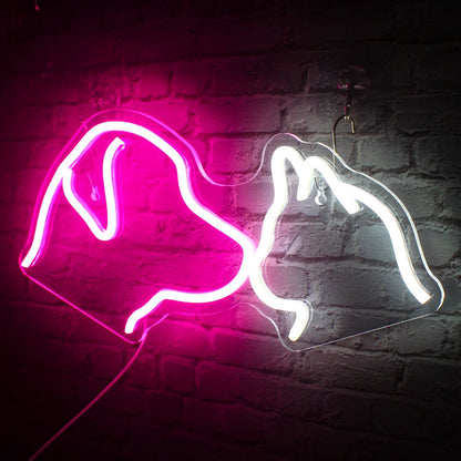 Letreiro de LED 5V USB para Cães e Gatos - Econômico