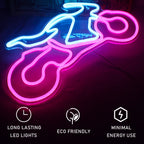 Motociclo – letreiro de néon LED (5 V USB)