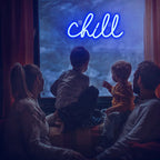 Chill – letreiro de néon LED (5 V USB)