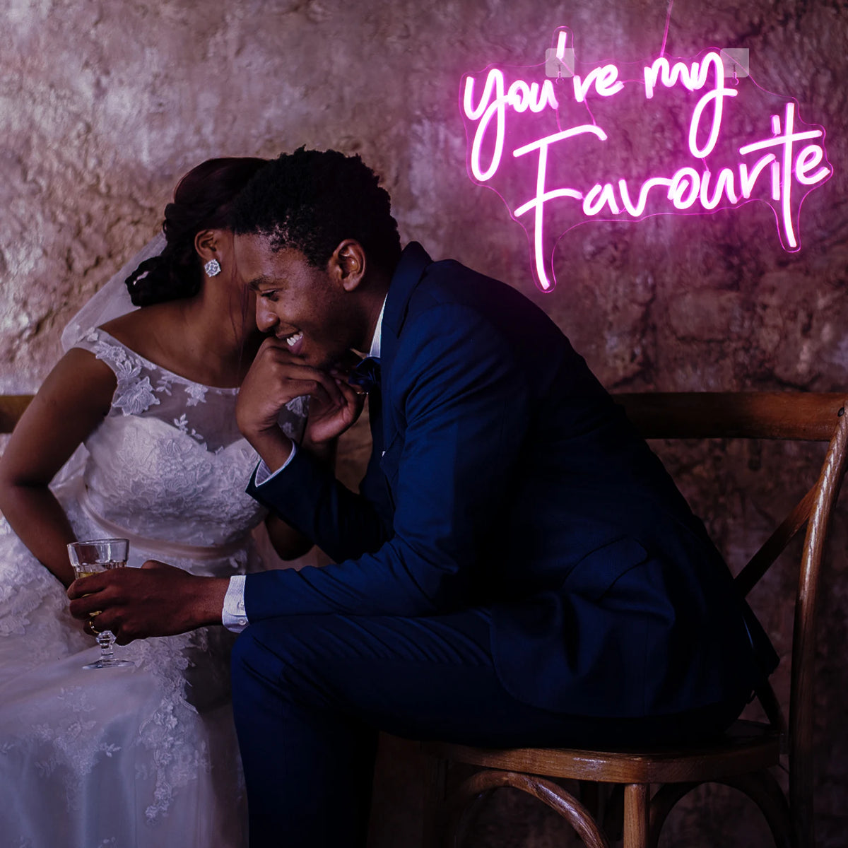 You're My Favourite – letreiro de néon LED (5 V USB)
