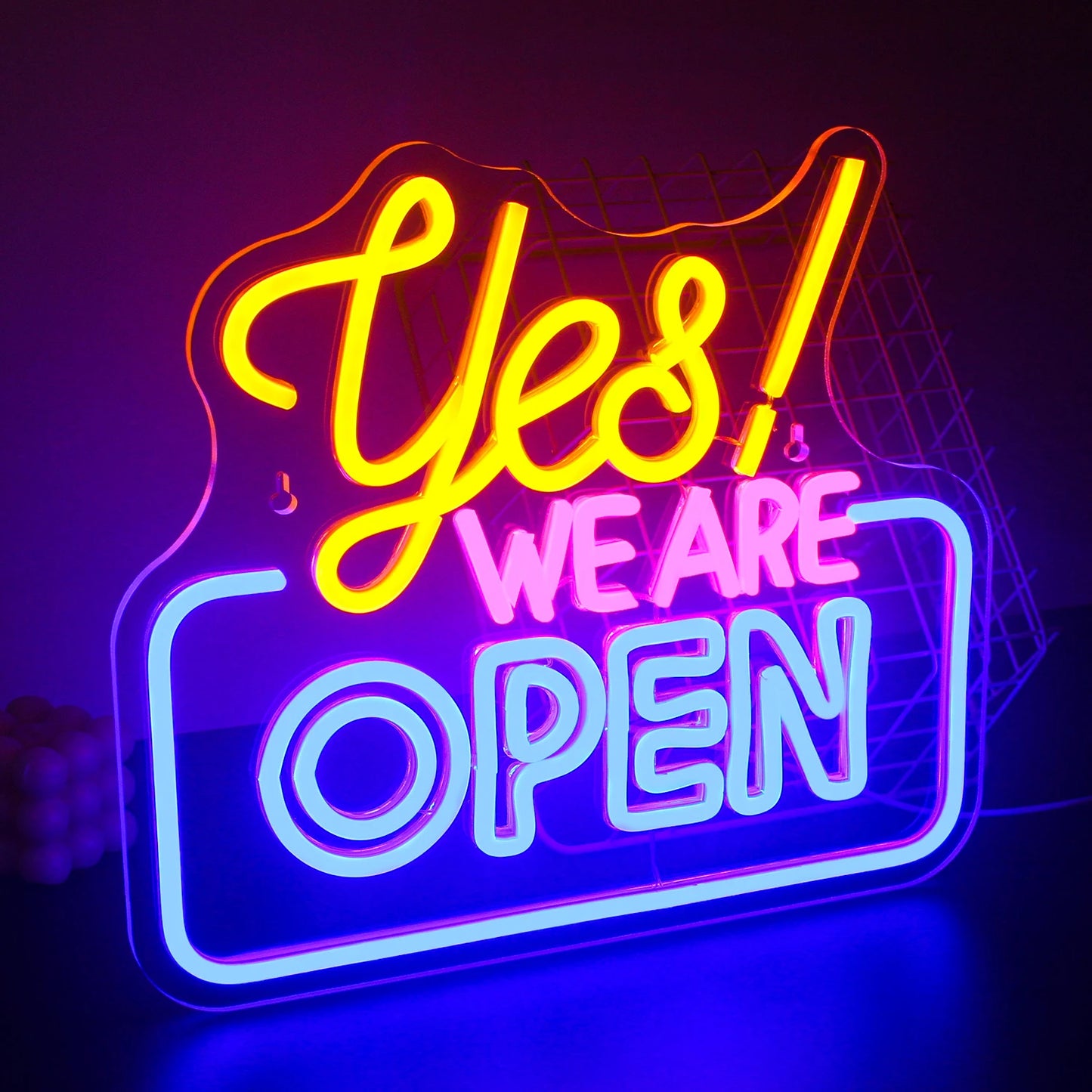 Open 5V USB LED Neon Sign - Budget Friendly