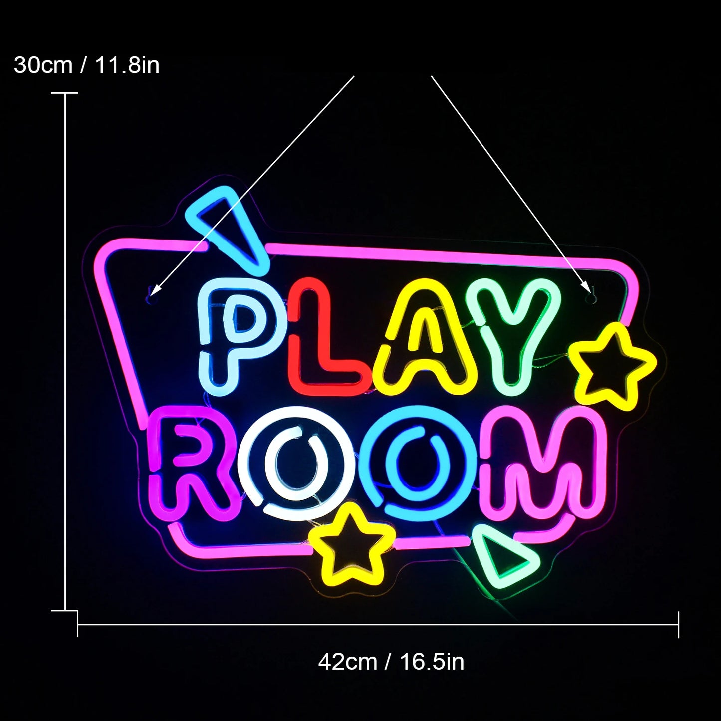 Sinal de LED USB 5V para Sala de Jogos - Econômico