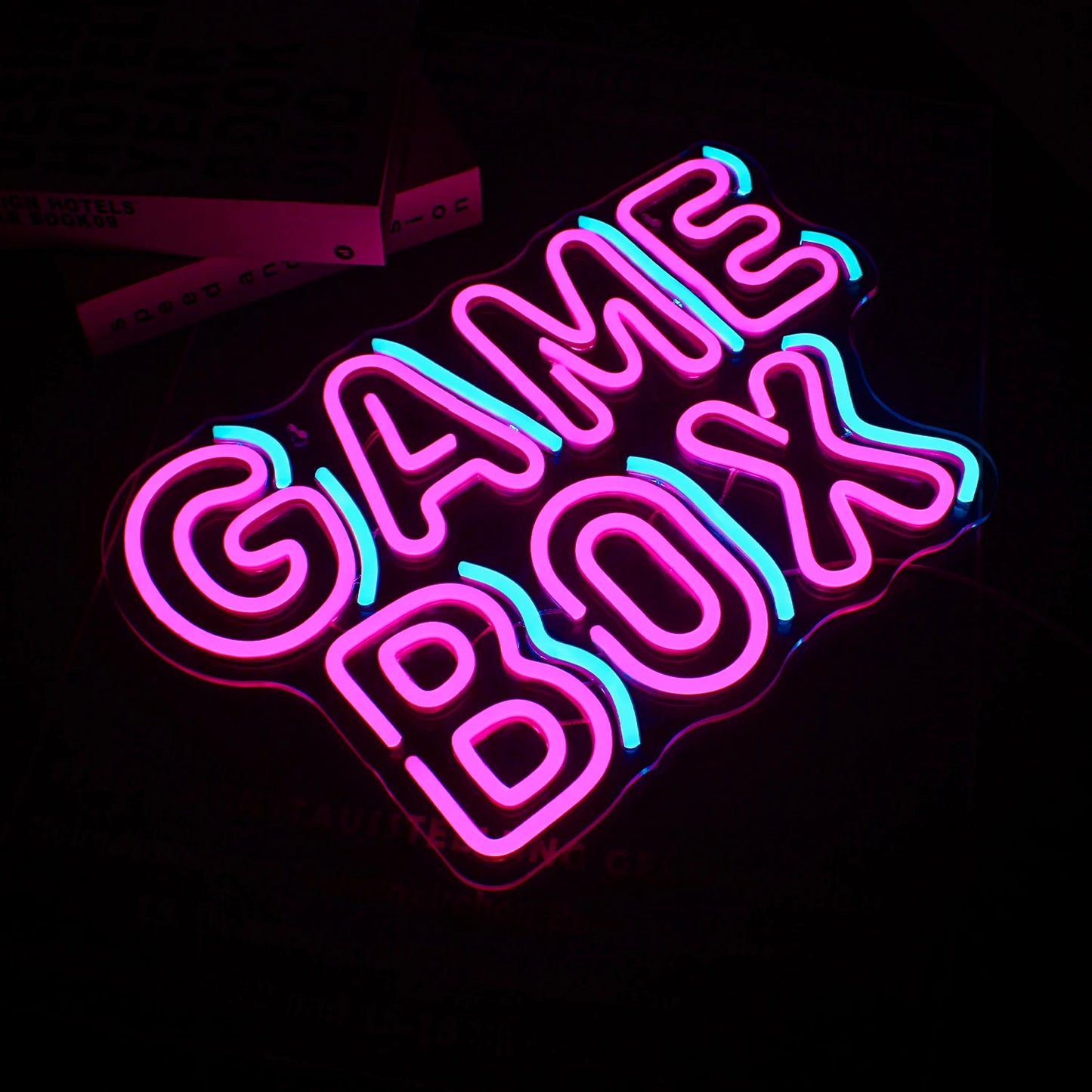 Game Box 5V USB LED Neon Sign - Budget Friendly