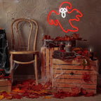 Halloween – letreiro de néon LED (5 V USB)