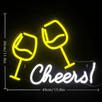 Bar LED Neon Light Cheers 5V USB LED Neon Sign - Budget Friendly