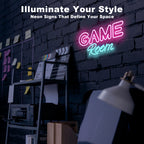 Game Room – letreiro de néon LED (5 V USB)