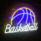Basketball – Bola de basquetebol – reclame luminoso em néon LED (5 V USB)