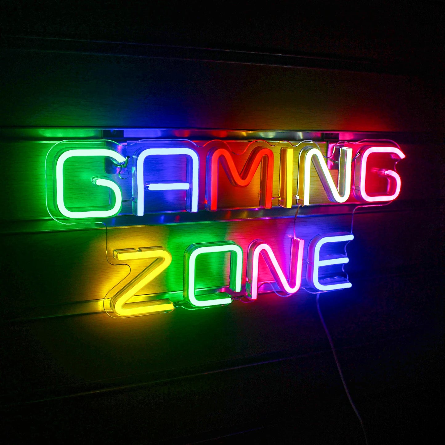 Letreiro de LED Colorido 5V USB para Zona Gamer - Econômico