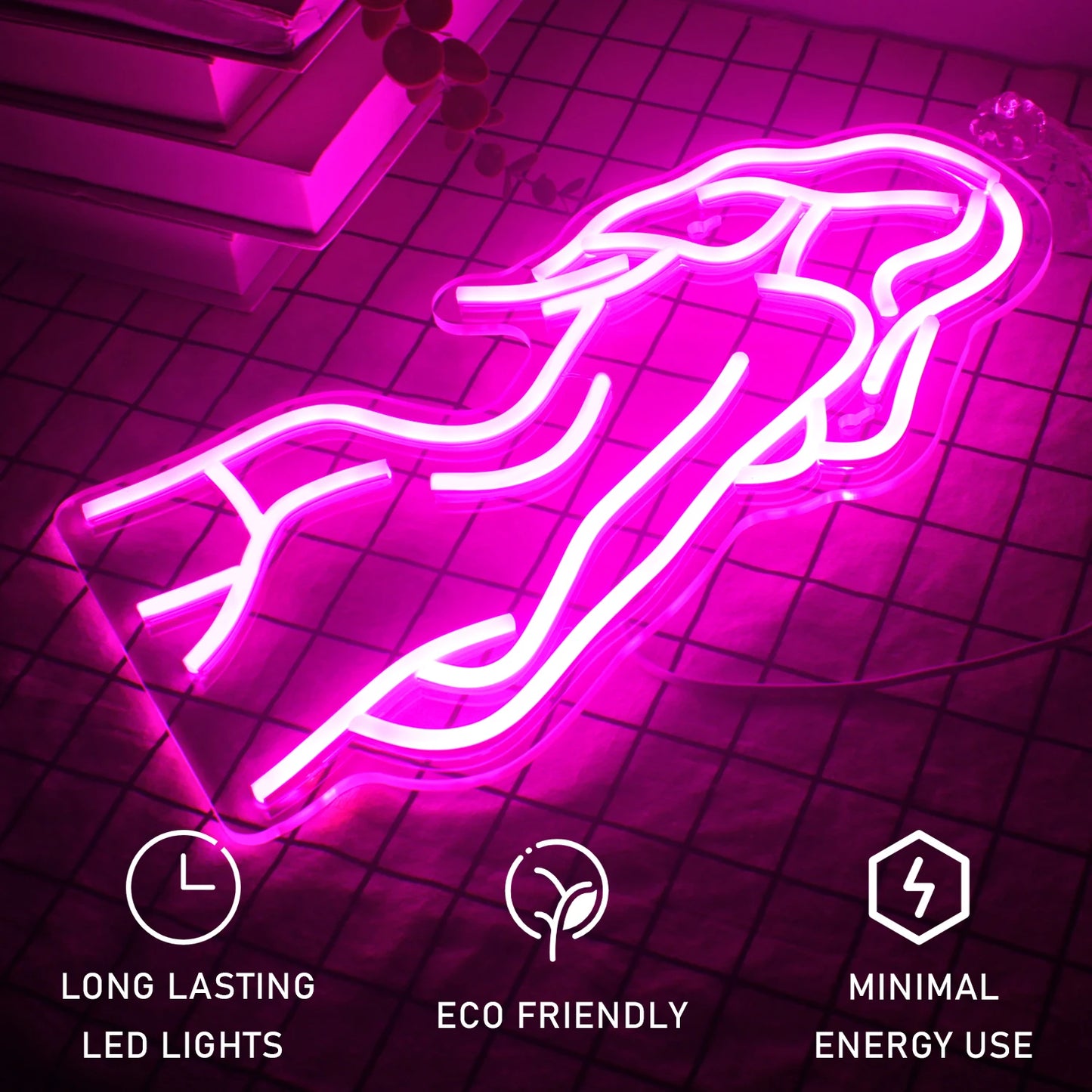 Placa de LED Sexy Lady 5V USB - Econômica