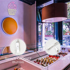 Letreiro de LED Cupcake 5V USB - Econômico
