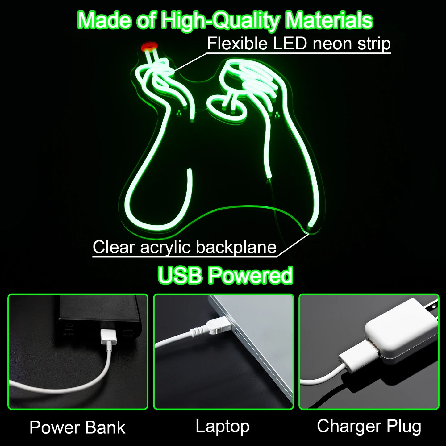 Smoking and Drinking 5V USB LED Neon Sign - Budget Friendly