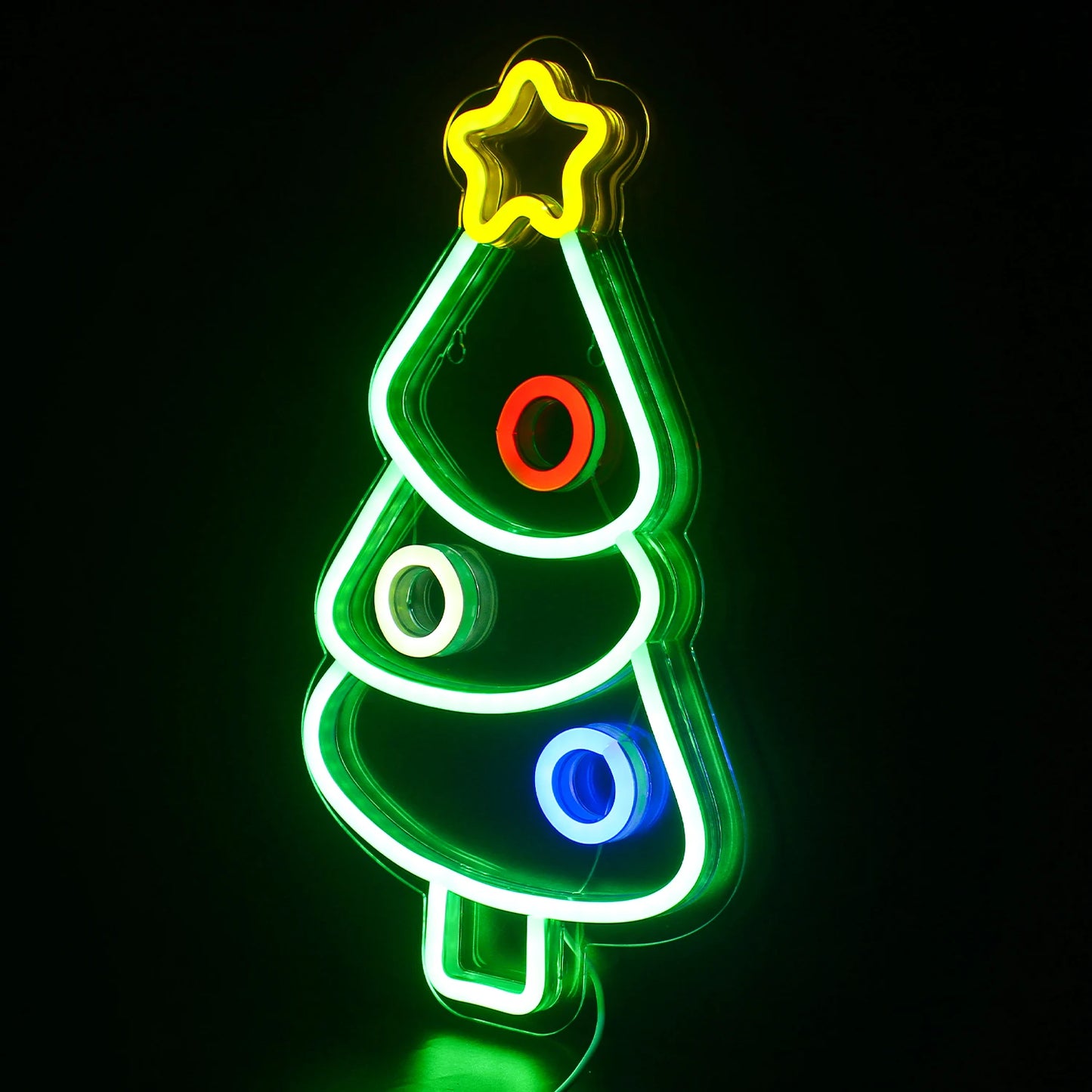 Árvore de Natal 5V USB Letreiro de LED - Econômico
