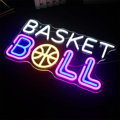 Basketball 5V USB LED Neon Sign - Budget Friendly
