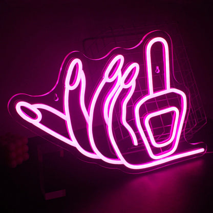Letreiro de LED 5V USB para Unhas - Econômico