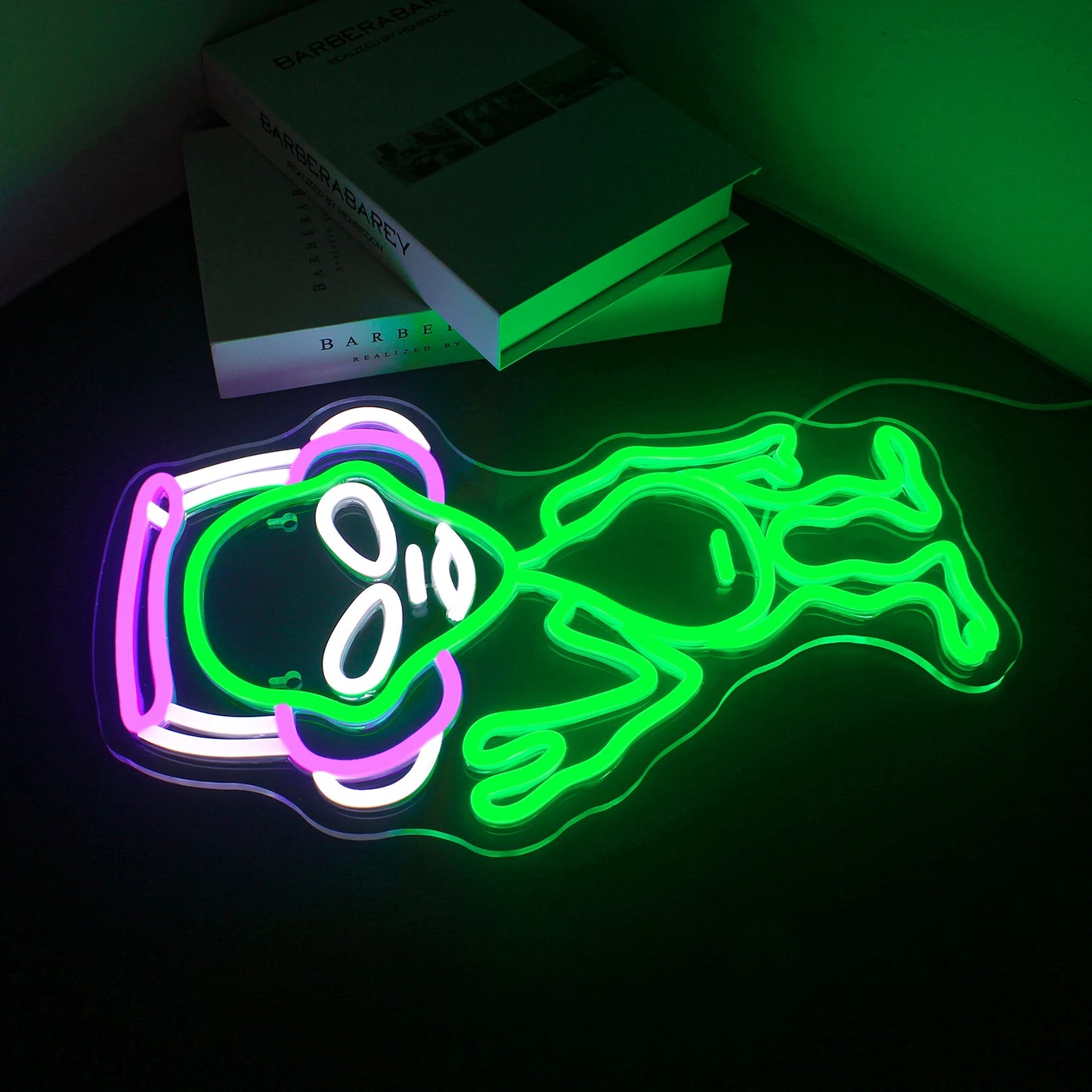 Alien Music 5V USB LED Neon Sign - Budget Friendly