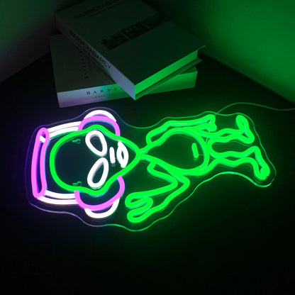 Alien Music 5V USB LED Neon Sign - Budget Friendly
