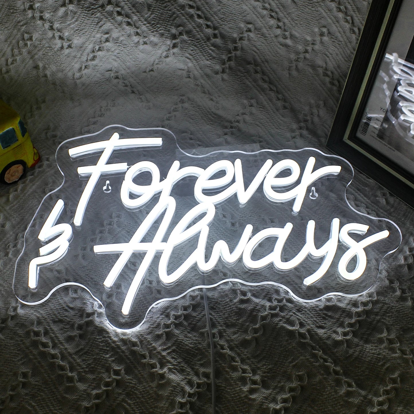 Forever Always 5V USB LED Neon Sign - Budget Friendly