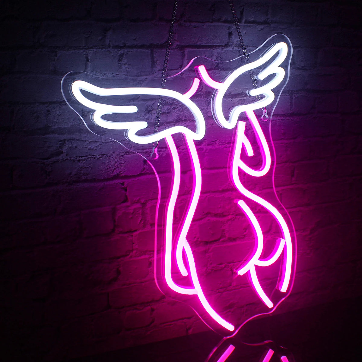 Letreiro de LED USB 5V Angel - Econômico