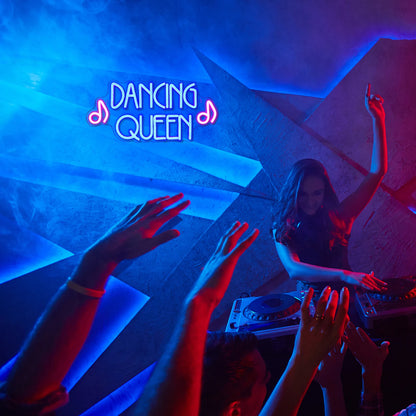Letreiro de LED Dancing Queen 5V USB - Econômico