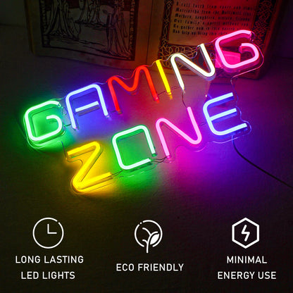 Letreiro de LED Colorido 5V USB para Zona Gamer - Econômico