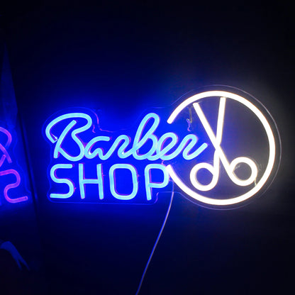 Barbershop 5V USB LED Neon Sign - Budget Friendly