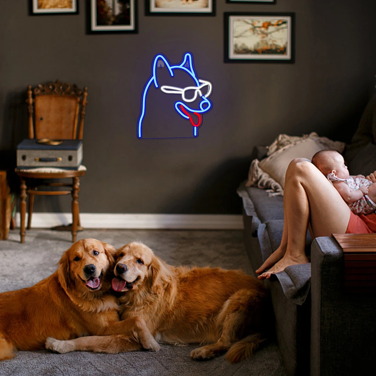 Dog 5V USB LED Neon Sign - Budget Friendly