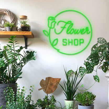 Letreiro de LED USB 5V para Floricultura - Econômico