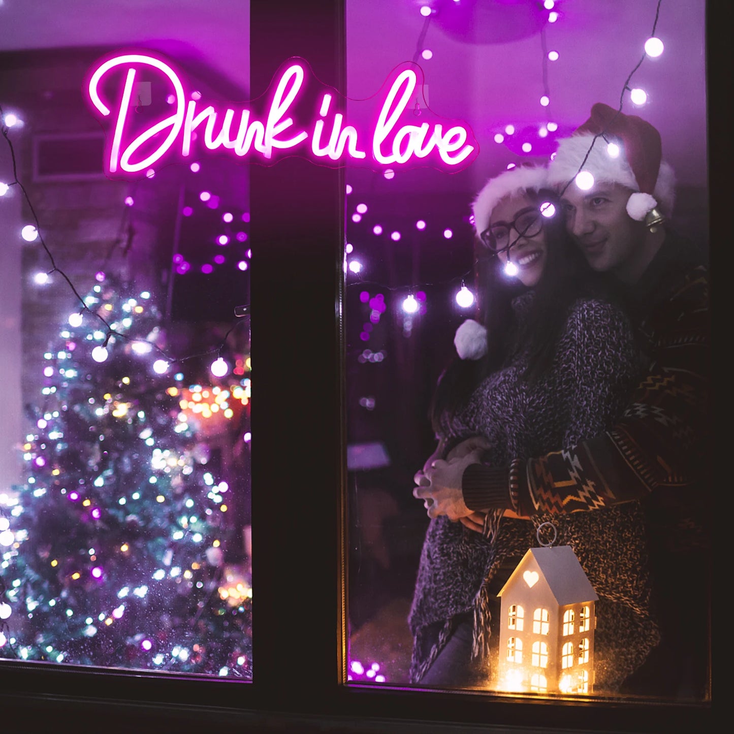 Drunk In Love 5V USB Letras de LED - Econômico