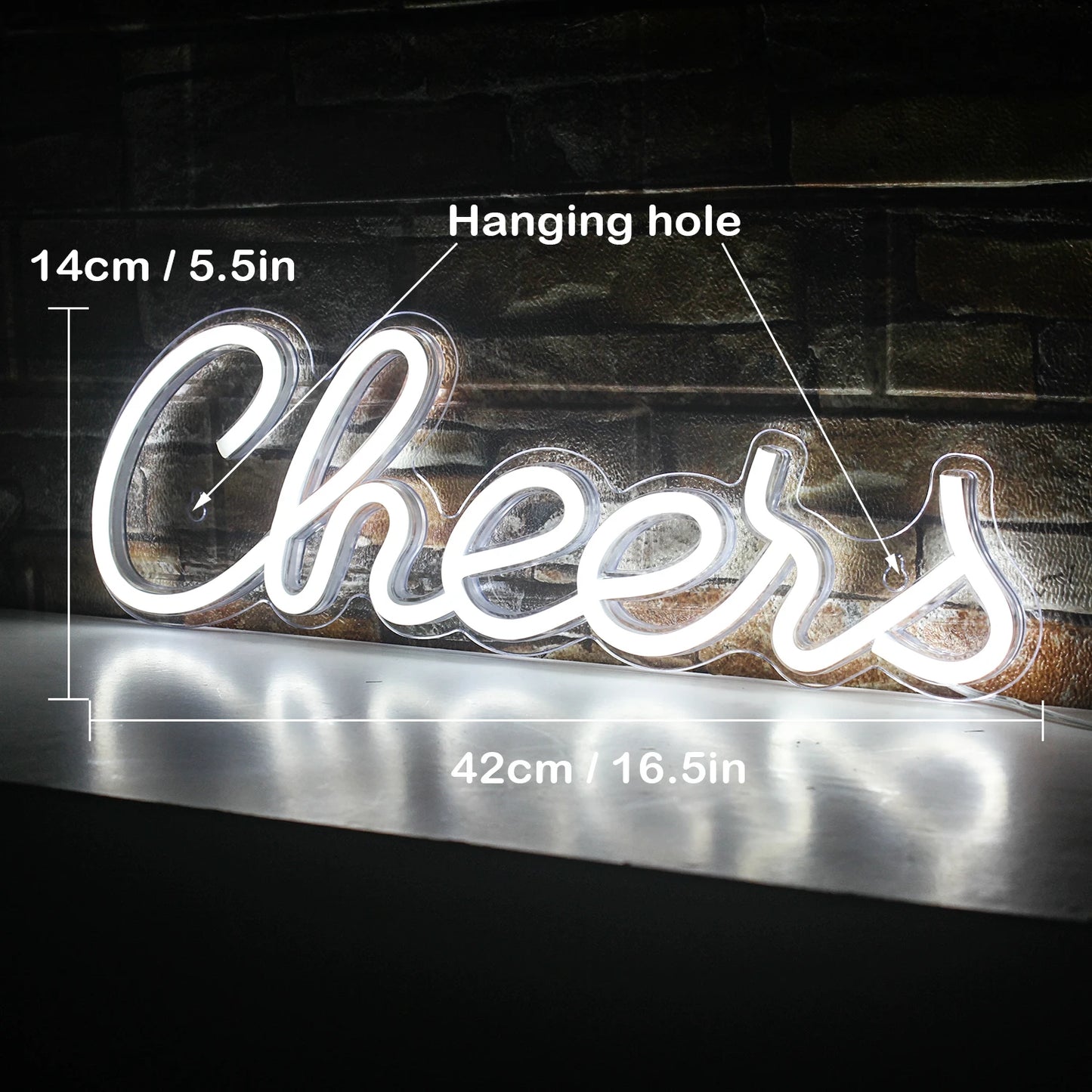 Placa de LED Cheers 5V USB - Econômica