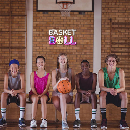 Basketball 5V USB LED Neon Sign - Budget Friendly