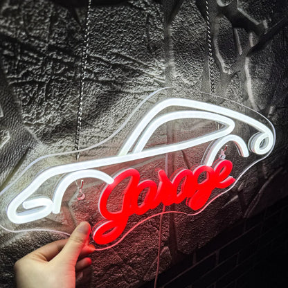 Garage 5V USB LED Neon Sign - Budget Friendly