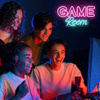 Game Room – letreiro de néon LED (5 V USB)