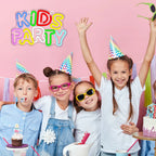 Kids Party – letreiro de néon LED (5 V USB)