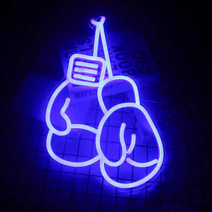 Luva de Boxe 5V Placa de LED - Econômica