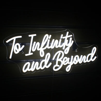 Para o Infinito e Além 5V USB Letreiro de LED - Econômico