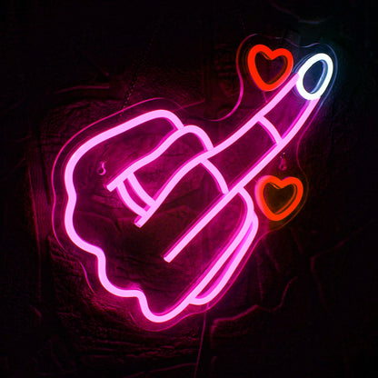 Gesture 5V USB LED Neon Sign - Budget Friendly