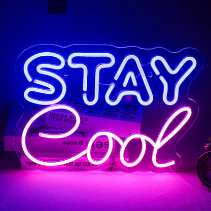 Letreiro de LED Cool Stay 5V USB - Econômico
