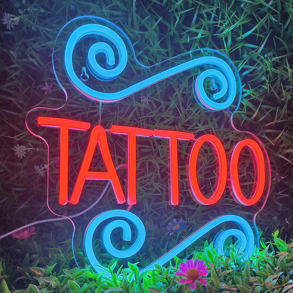 TATUAGEM Letreiro de LED USB 5V - Econômico