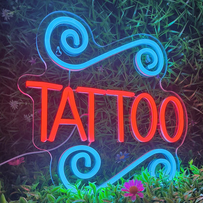 TATUAGEM Letreiro de LED USB 5V - Econômico