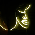 Face 5V USB LED Neon Sign - Budget Friendly