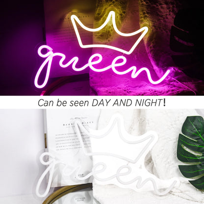 Letreiro de LED Queen 5V USB - Econômico