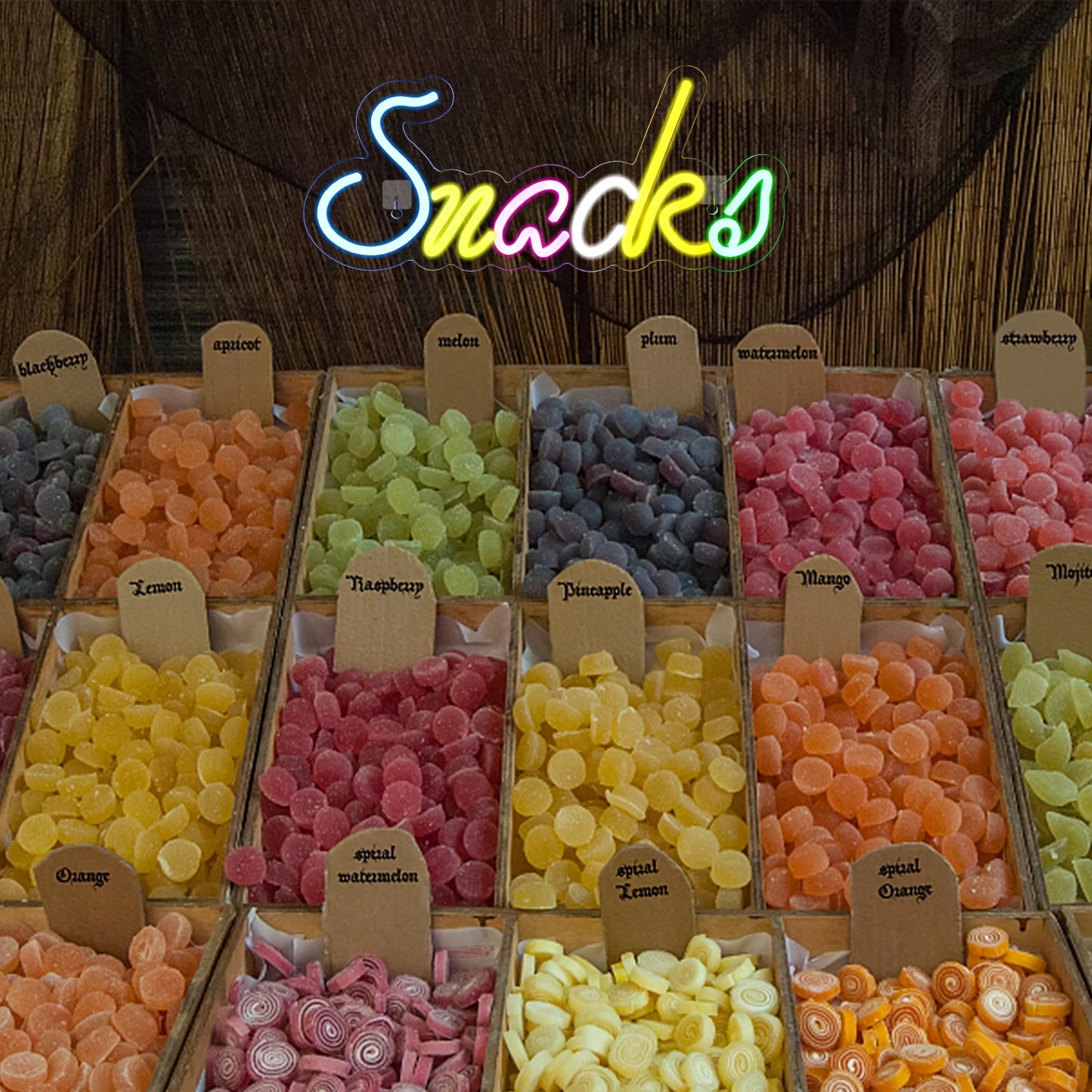 Placa de LED Colorida para Snacks 5V USB - Econômica