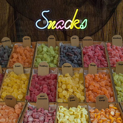 Placa de LED Colorida para Snacks 5V USB - Econômica