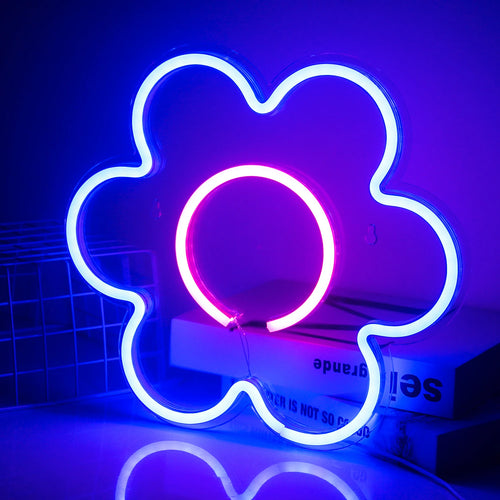 Flor em LED – letreiro de néon LED (5 V USB)