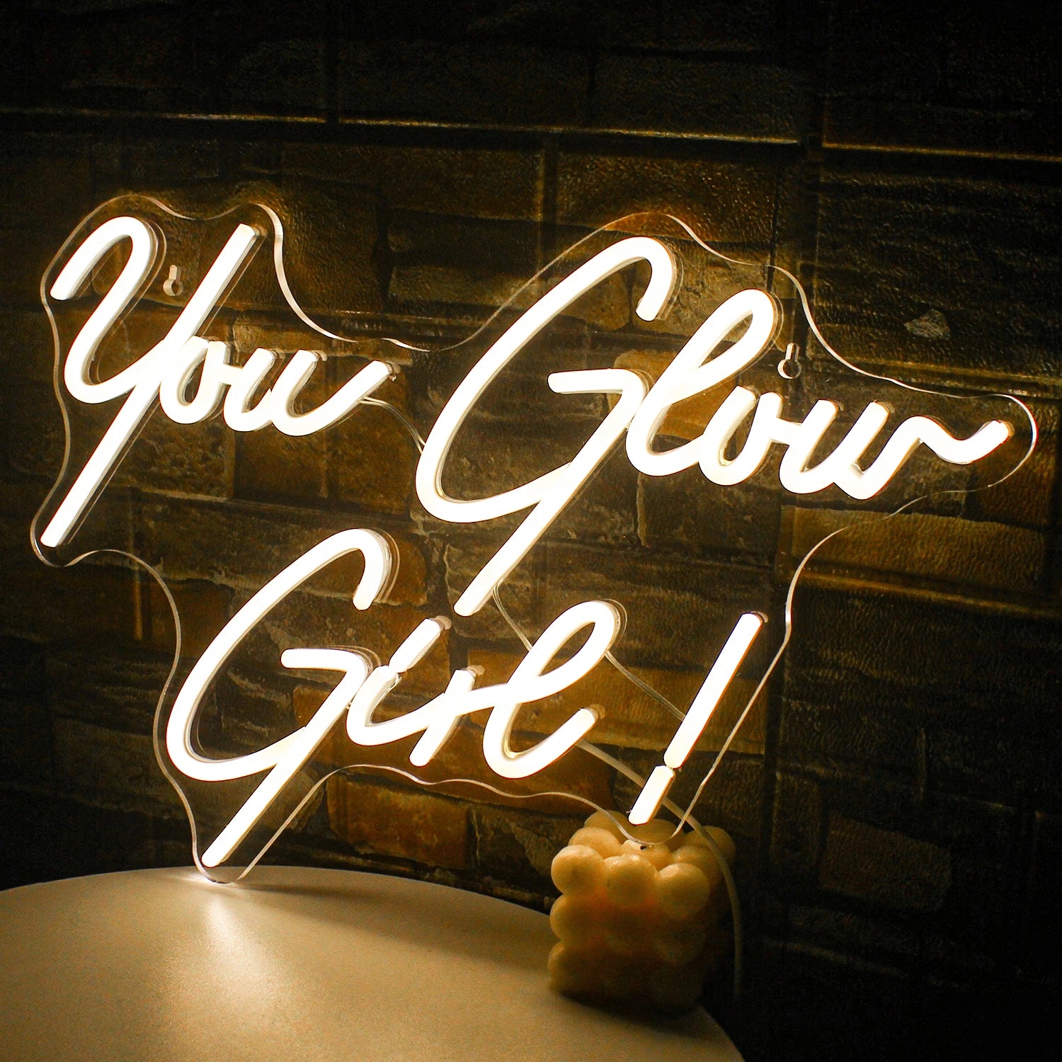 Você Arrasa Garota Letreiro de LED 5V USB - Econômico