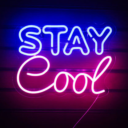 Letreiro de LED Cool Stay 5V USB - Econômico