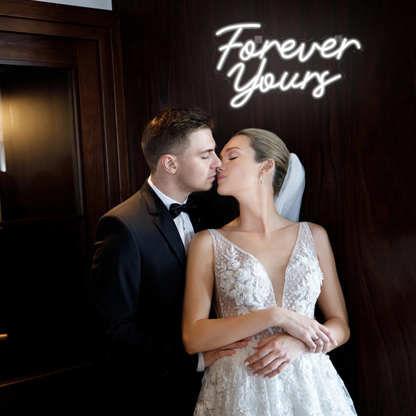 Forever Yours 5V USB Letreiro de LED - Econômico