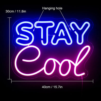 Letreiro de LED Cool Stay 5V USB - Econômico