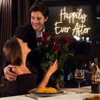 Happily Ever After – letreiro de néon LED (5 V USB)