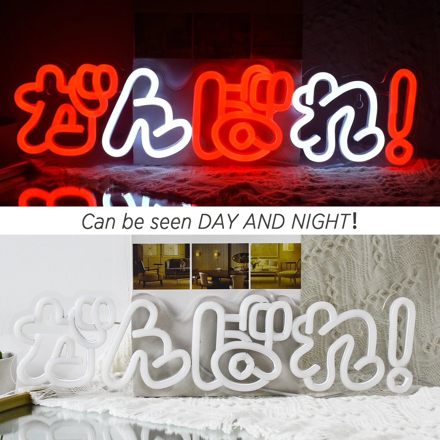 Come On 5V USB LED Neon Sign - Budget Friendly